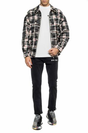 Patterned jacket with logo, zdjęcie 2 Patterned jacket with logo od Palm Angels